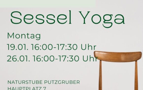Yoga am Sessel